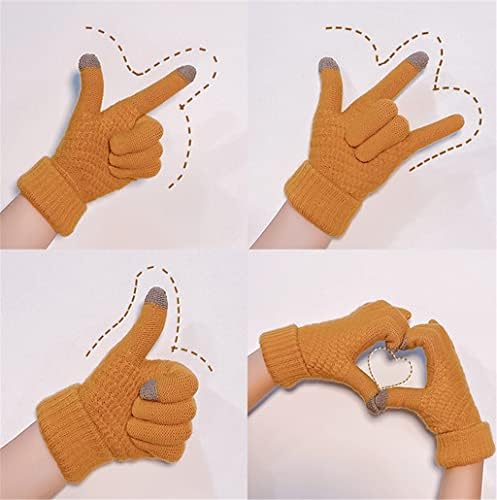 Thermische wollen winterhandschoenen