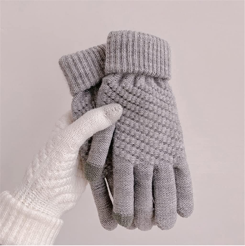 Thermische wollen winterhandschoenen