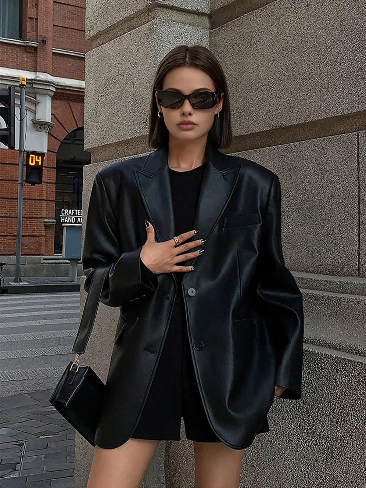 JOE - leren blazer