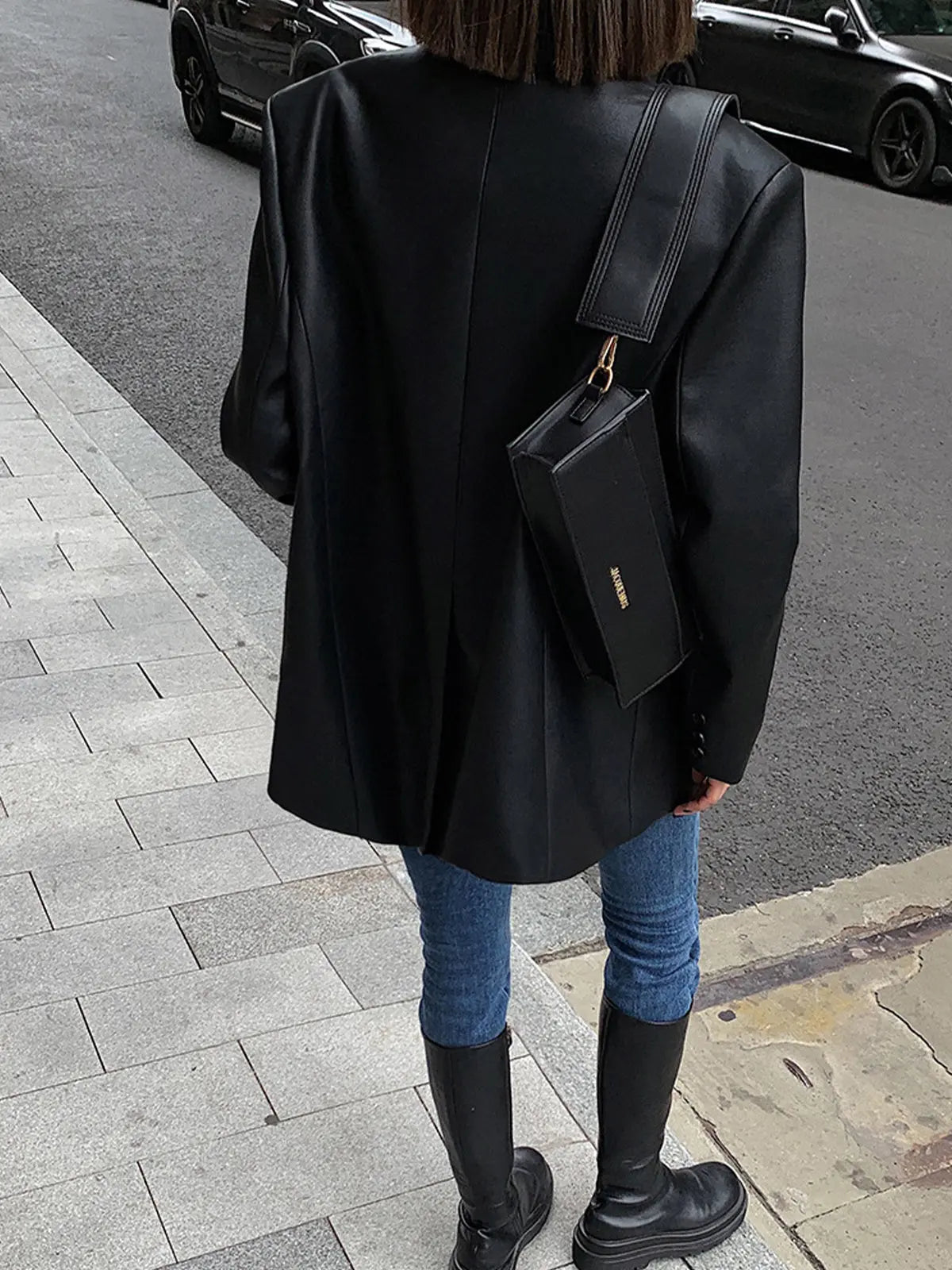JOE - leren blazer