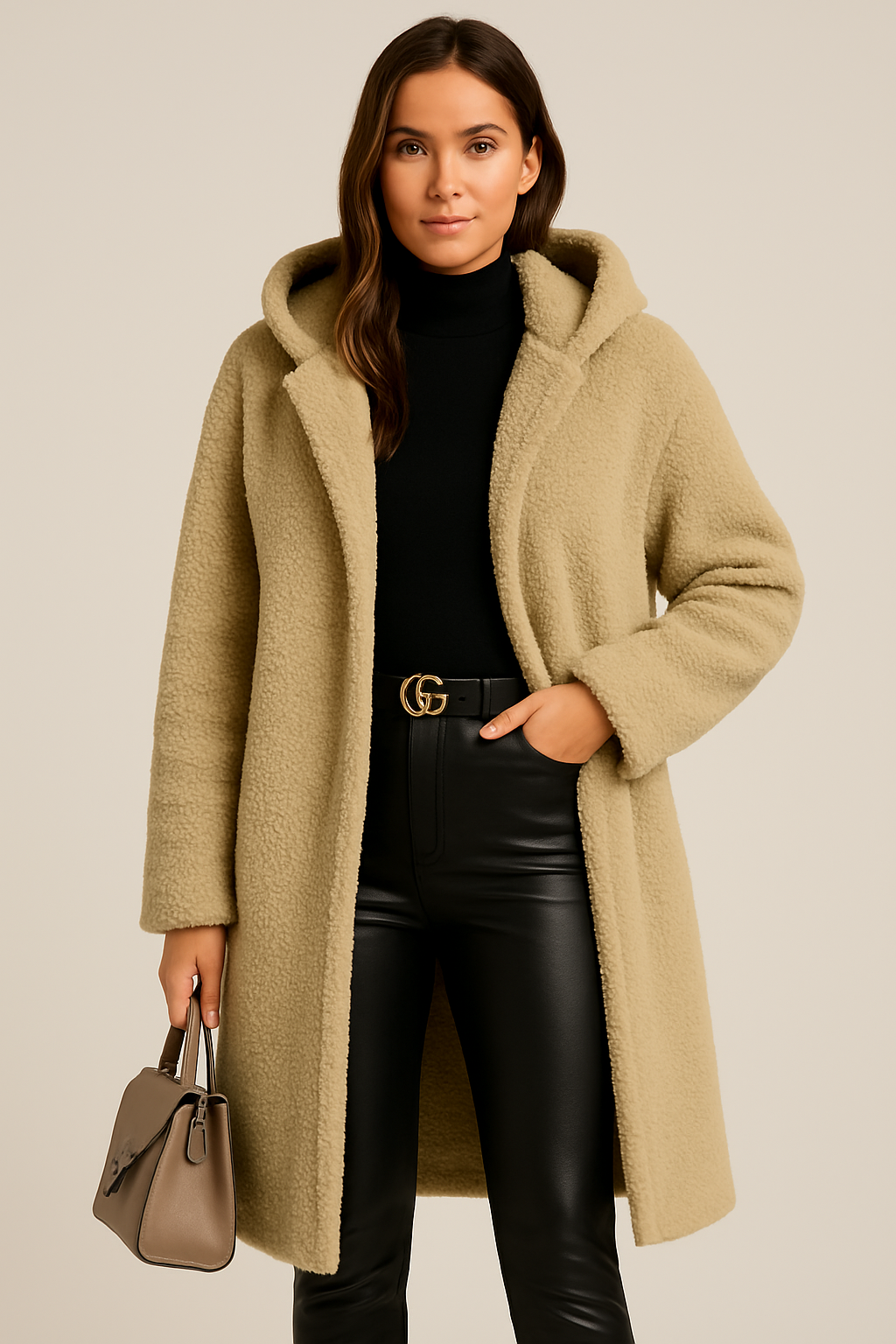 AYAE - lange teddy jas