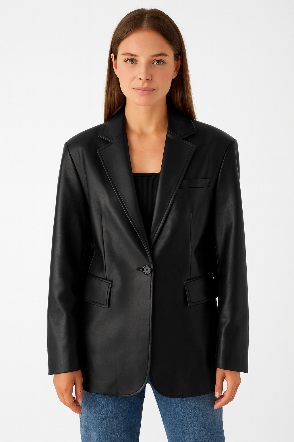 JOE - leren blazer