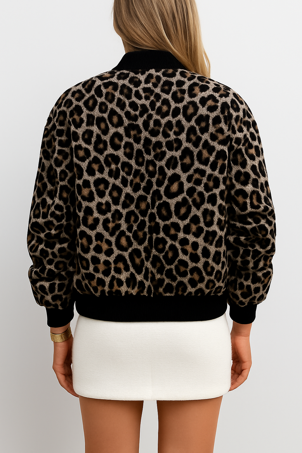 MARI - leopard bomberjack