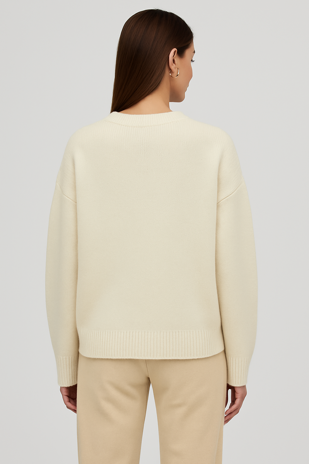 KARI - basic kasjmier trui