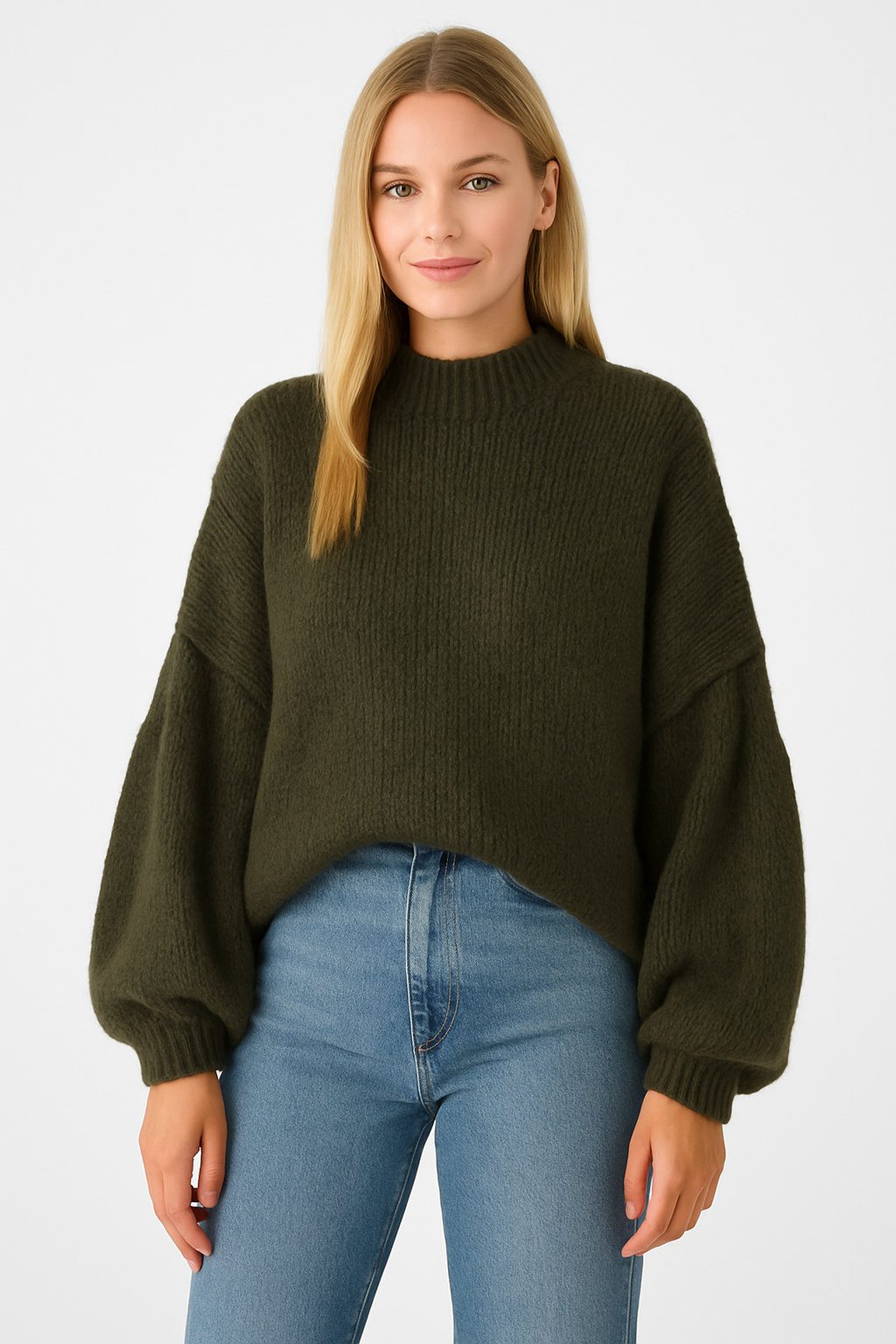 Jessica - zachte oversized gebreide trui