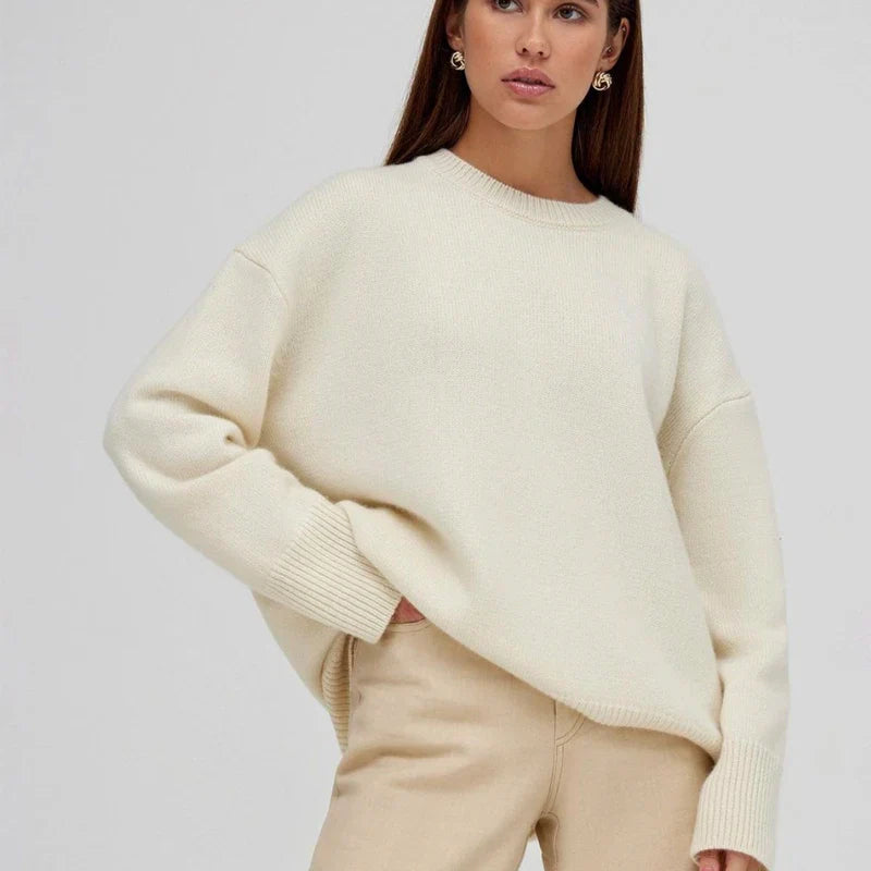 KARI - basic kasjmier trui