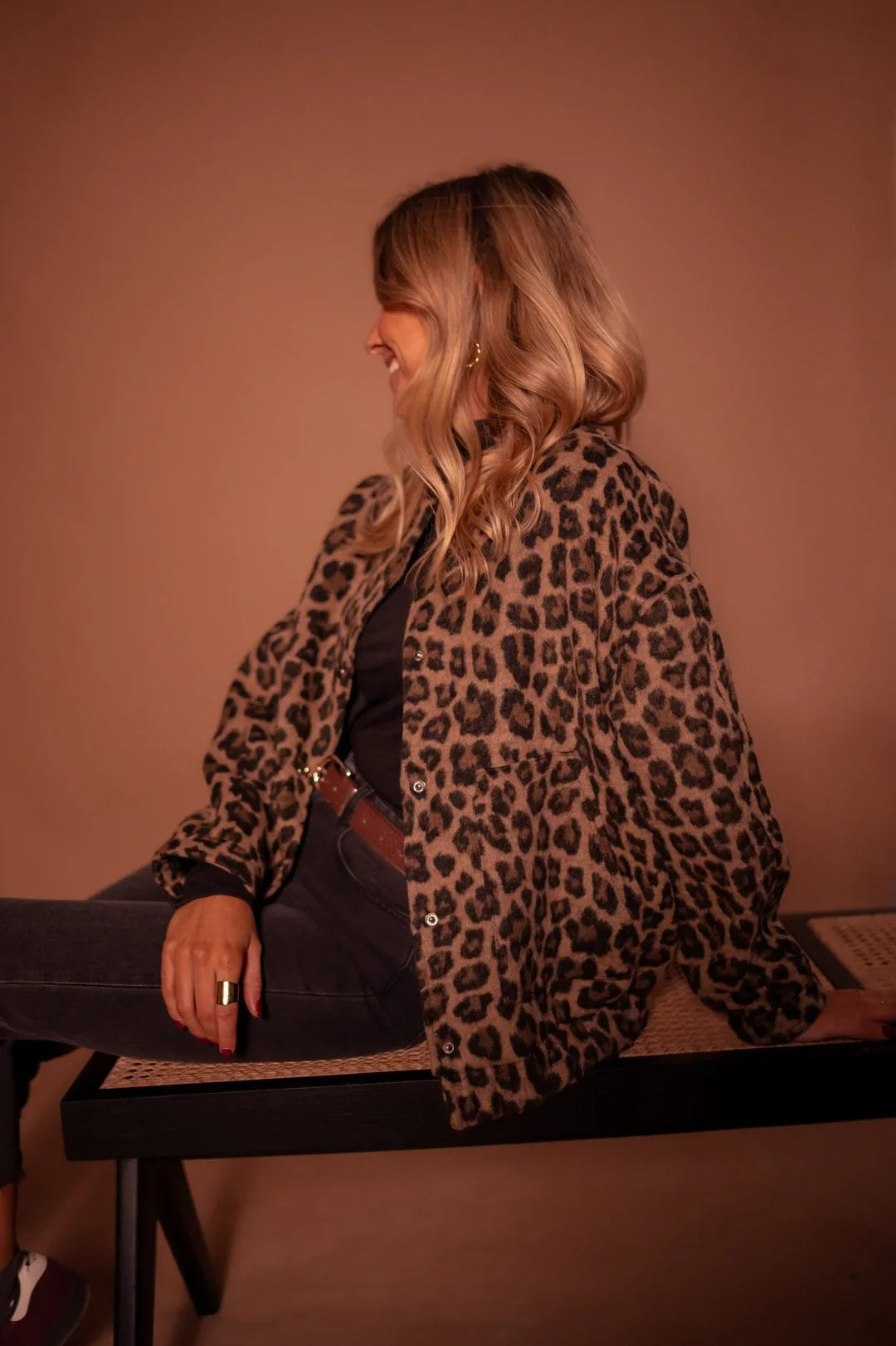 LIZA - luipaardprint jasje