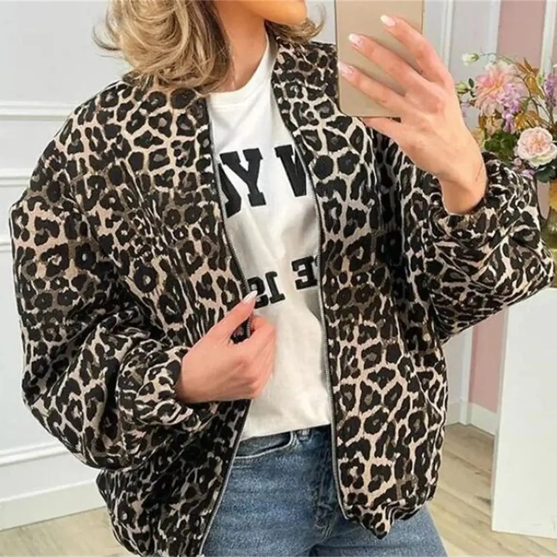 MARI - leopard bomberjack
