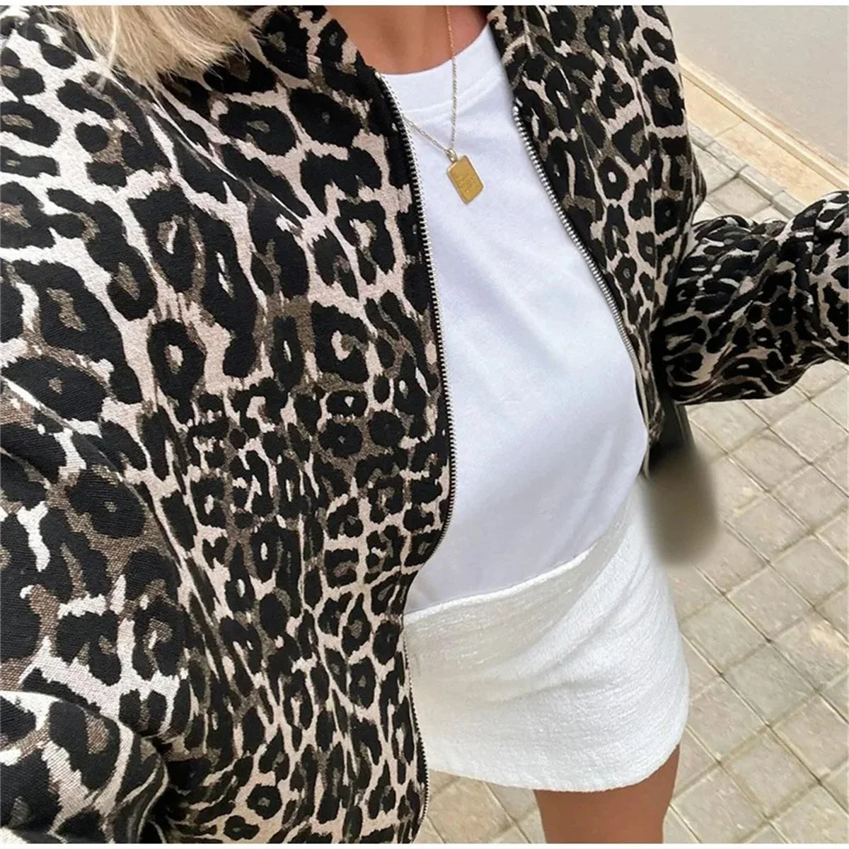 MARI - leopard bomberjack