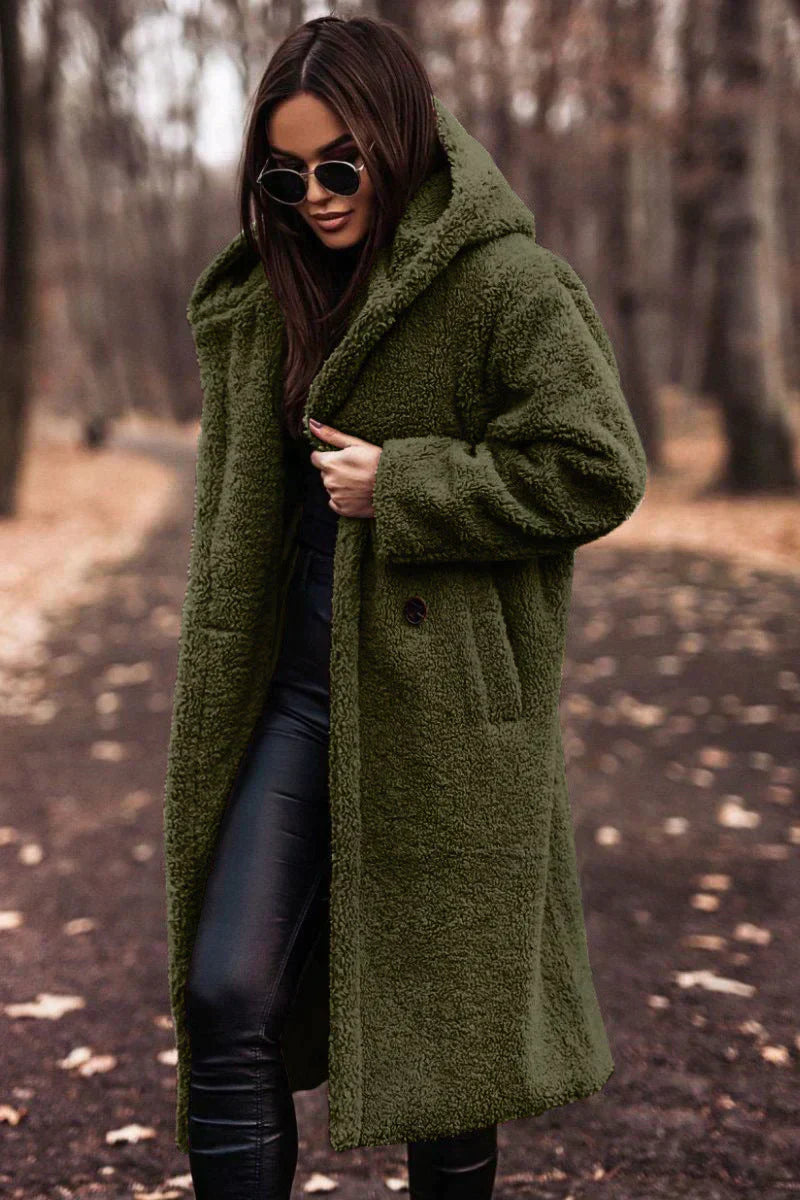 AYAE - lange teddy jas