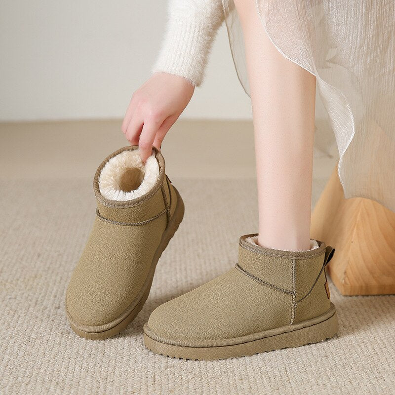 SASS - winter enkellaarzen met bont