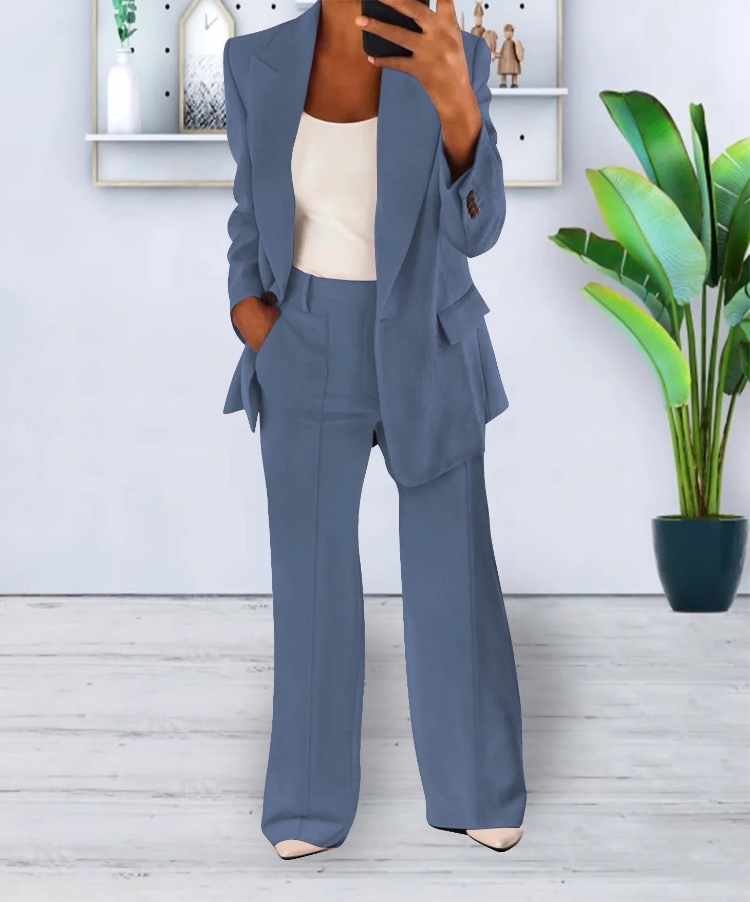 EMMA - blazer en broek set