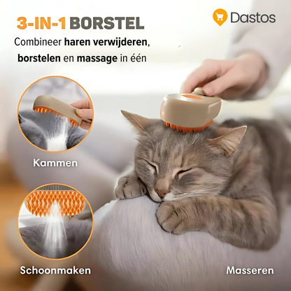 3 in 1 huisdierenborstel
