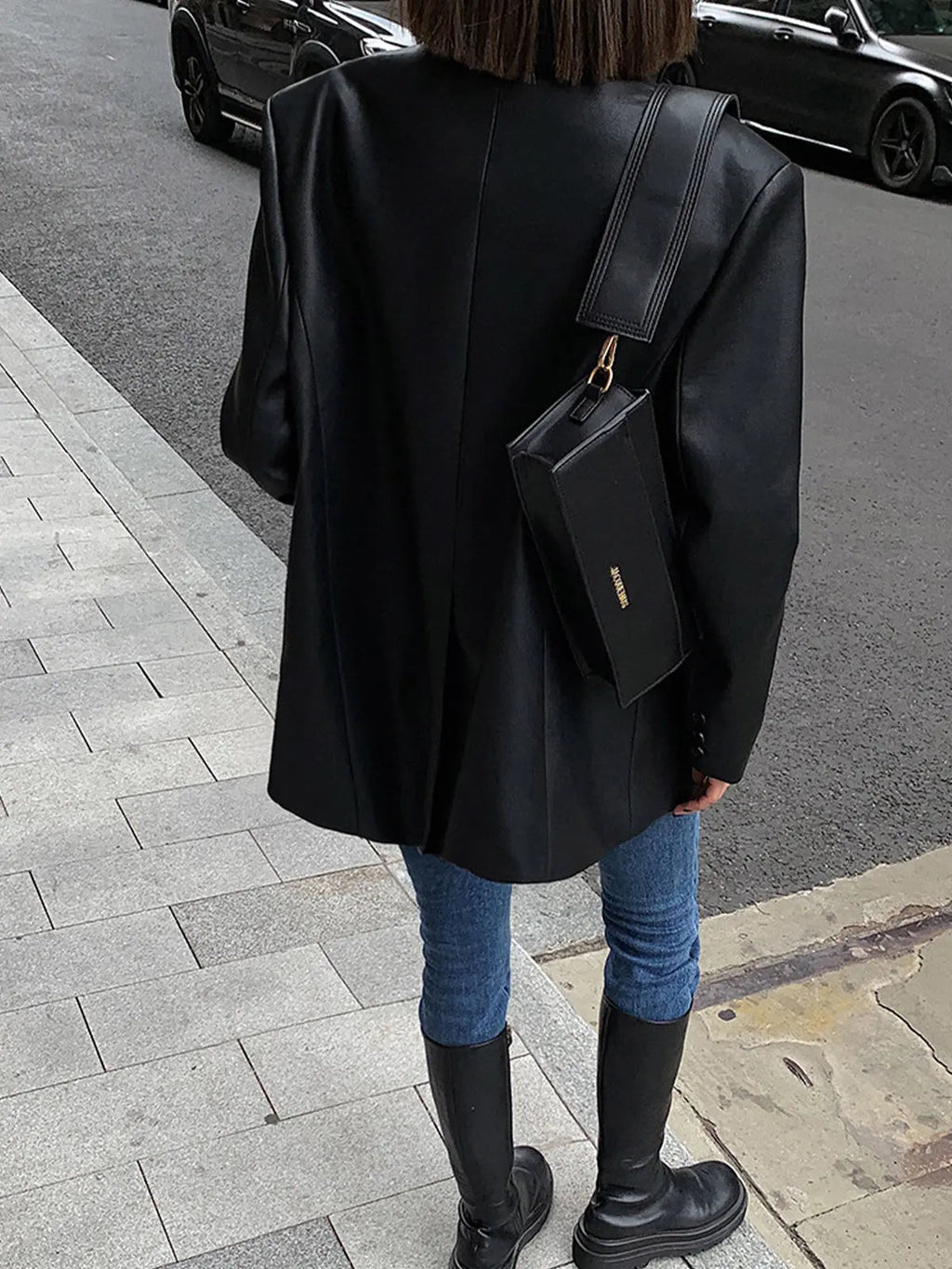 JOE - leren blazer