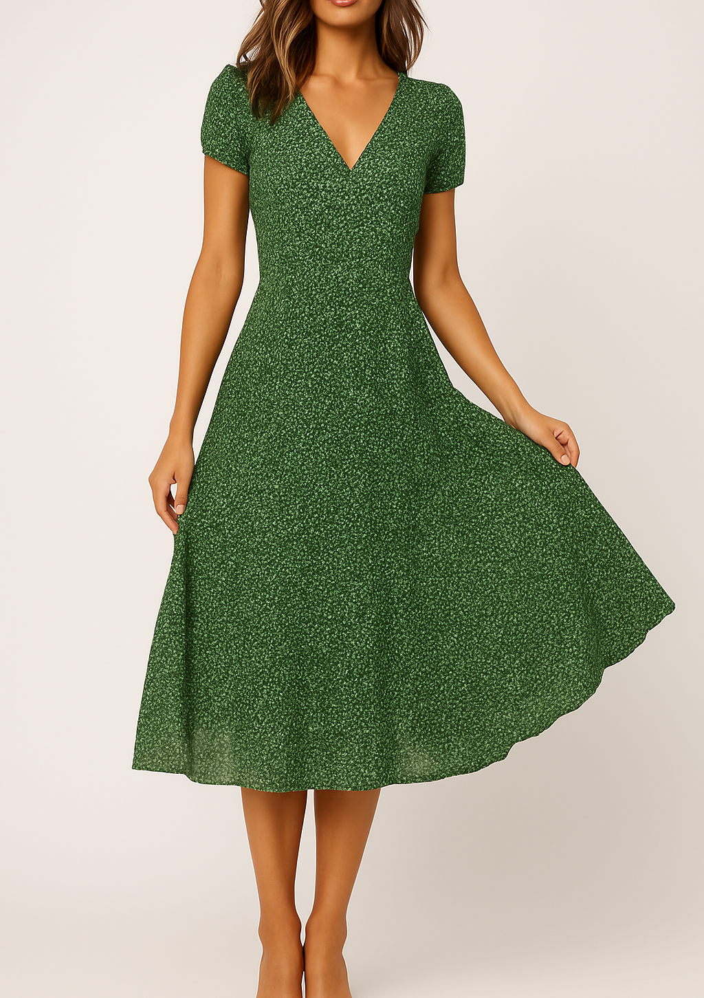 Vera – zomerjurk met bloemenprint