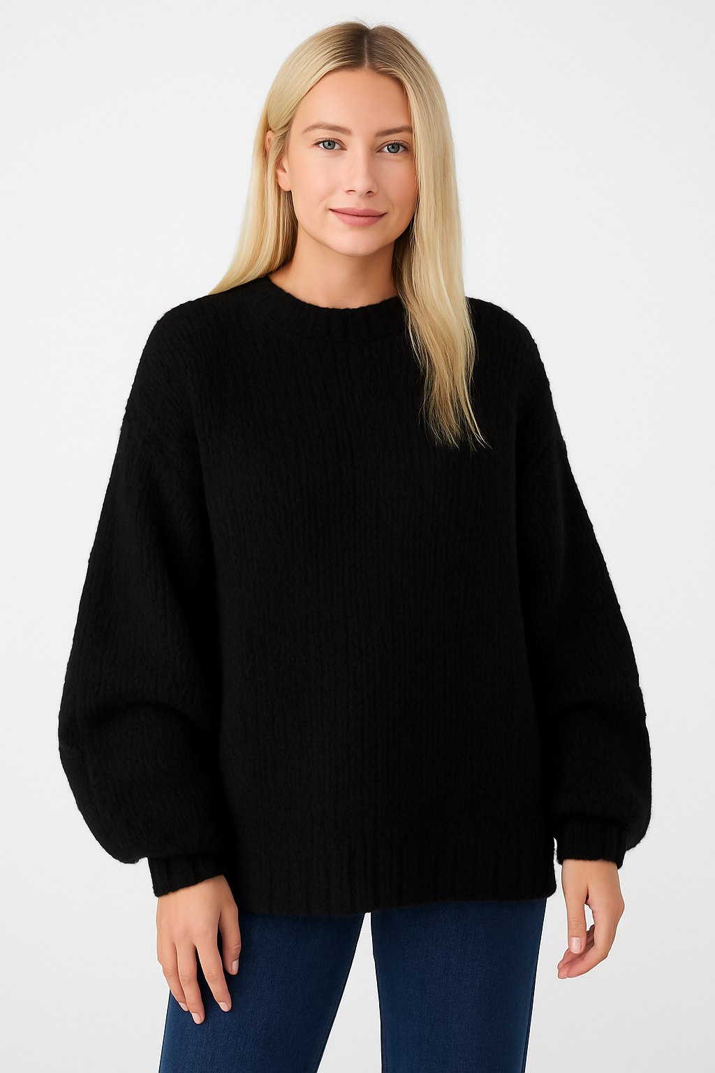 Jessica - zachte oversized gebreide trui