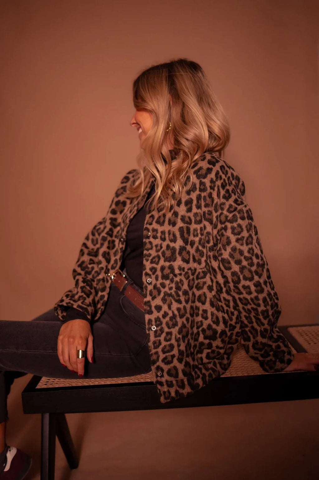 LIZA - luipaardprint jasje
