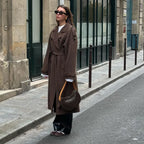 Grace - luxe wol trenchcoat
