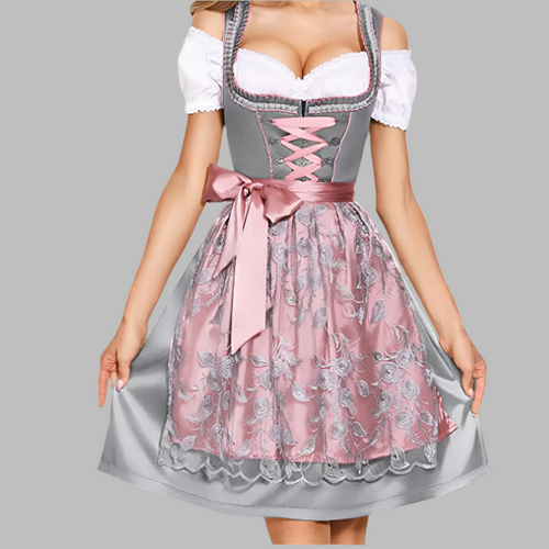 BELLA - Uniek kostuum met schort en blouse